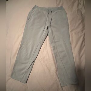 Lululemon Light Gray Relaxed Fit French Terry Jogger